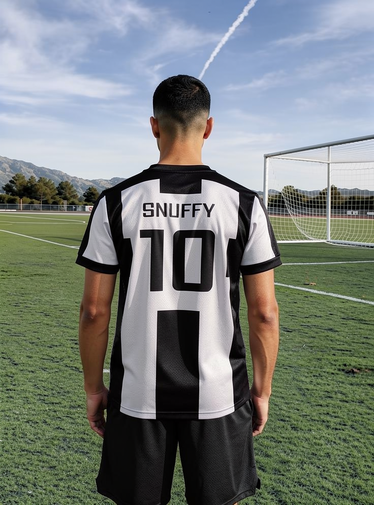 Snuffy transporte un maillot