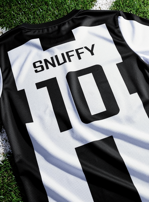 Snuffy transporte un maillot